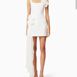 Elliatt white dress Janelle Party Mini Dress In White
